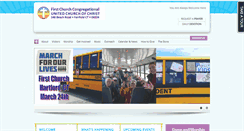 Desktop Screenshot of firstchurchfairfield.org